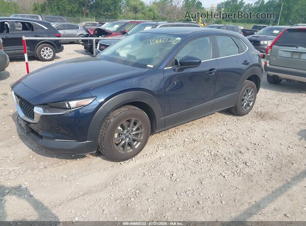 3MVDMBAL1NM419018 2022 MAZDA CX-30 Blue Front left