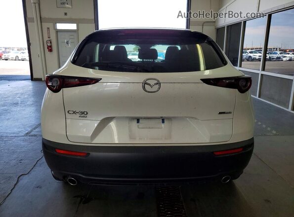 3MVDMBAL2MM205010 2021 MAZDA CX-30 White Вид ззаду