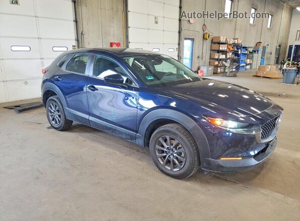 3MVDMBAL8MM252784 2021 MAZDA CX-30 Синий Передняя правая четверть