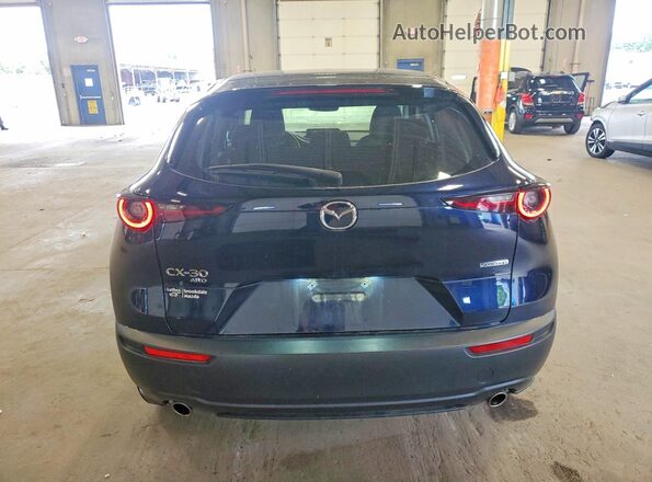 3MVDMBAL8MM252784 2021 MAZDA CX-30 Синий Вид сзади