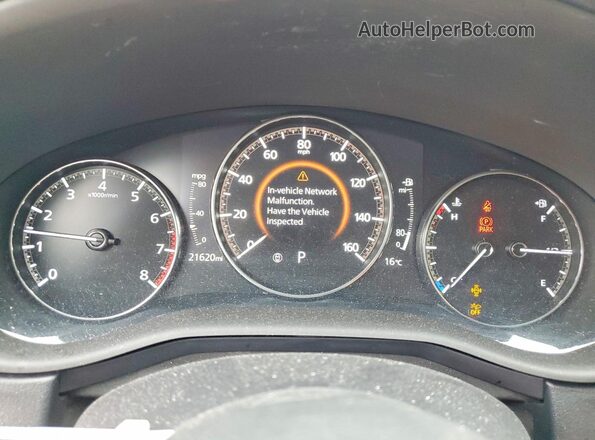 3MVDMBALXNM425559 2022 MAZDA CX-30 Black Вид щитка приладів