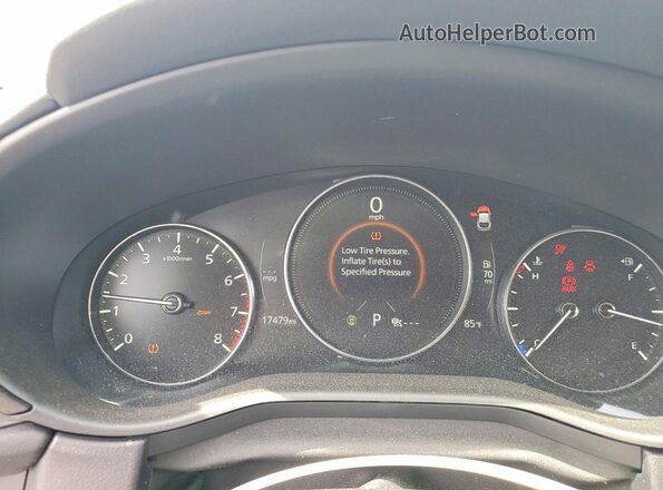 3MVDMBAM4RM615386 2024 MAZDA CX-30 Blue Սարքավորումների վահանակի տեսք