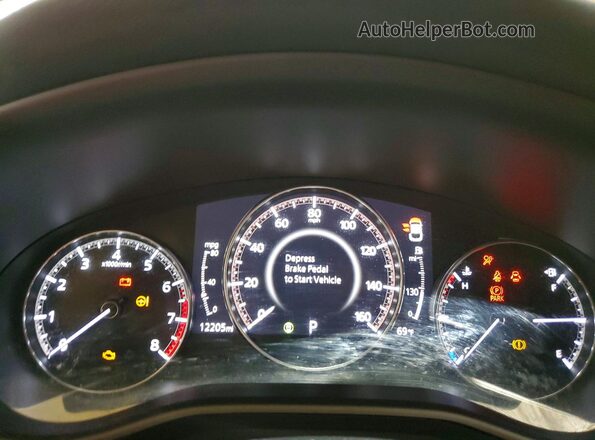3MVDMBAM6RM677369 2024 MAZDA CX-30 Black Instrument cluster view
