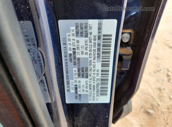 3MVDMBAM7PM541720 2023 MAZDA CX-30 Blue VIN კოდის სტიკერის ხედი