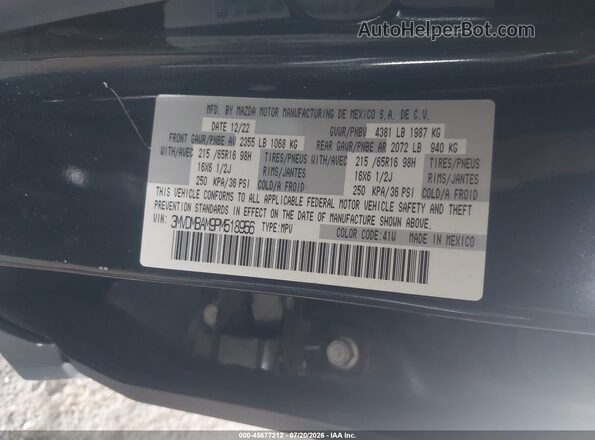 3MVDMBAM9PM518956 2023 MAZDA CX-30 Black Widok komory silnika