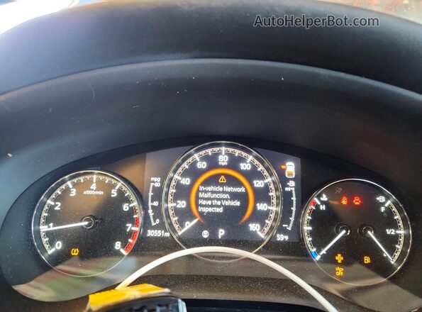 3MVDMBBL0MM301944 2021 MAZDA CX-30 Gray Instrument cluster view