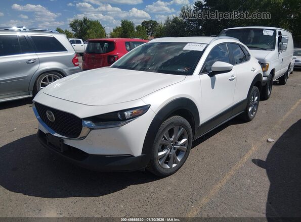 3MVDMBBL2NM428180 2022 MAZDA CX-30 White Vista tres cuartos delantera izquierda