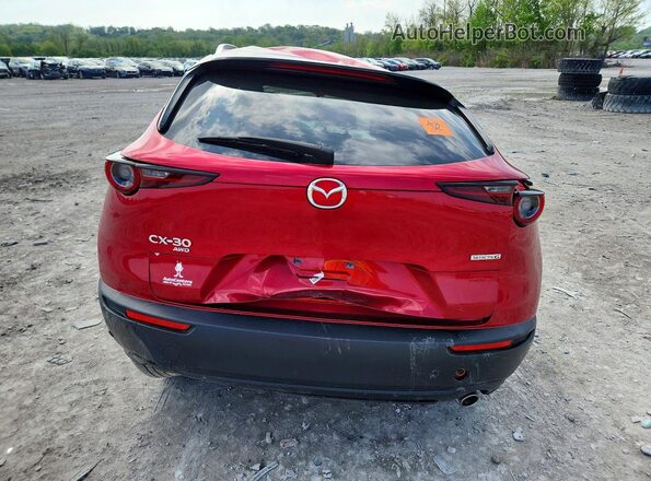 3MVDMBBL2NM437588 2022 MAZDA CX-30 Red Widok z tyłu