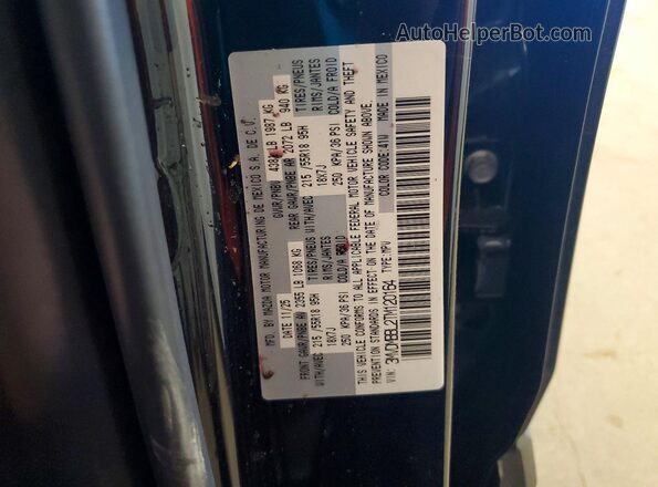 3MVDMBBL2TM120164 2026 MAZDA CX-30 Black Vista interior de 360 grados