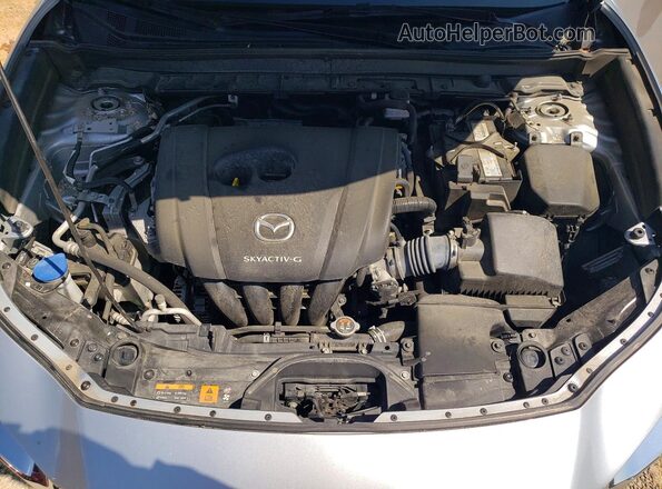 3MVDMBBL3MM246616 2021 MAZDA CX-30 Silver Engine compartment view