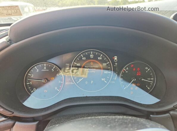 3MVDMBBL4NM457132 2022 MAZDA CX-30 Black Instrument cluster view