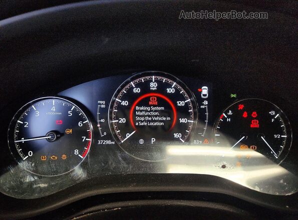 3MVDMBBL5MM235147 2021 MAZDA CX-30 Gray Вид щитка приладів