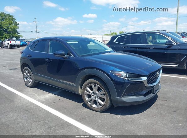 3MVDMBBL8MM253691 2021 MAZDA CX-30 Blue Widok wnętrza z tyłu