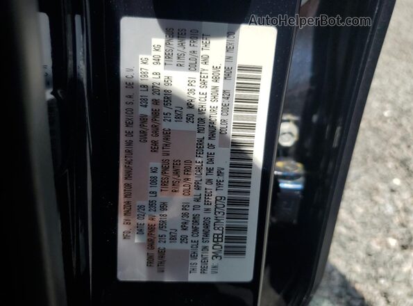 3MVDMBBL8TM137079 2026 MAZDA CX-30 Blue Vista del compartimento del motor