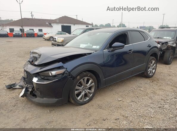 3MVDMBBL9MM266059 2021 MAZDA CX-30 Navy წინა მარცხენა ხედი სამი მეოთხედიდან