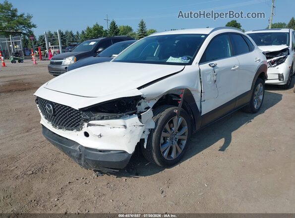 3MVDMBBM1PM570239 2023 MAZDA CX-30 White წინა მარცხენა ხედი სამი მეოთხედიდან