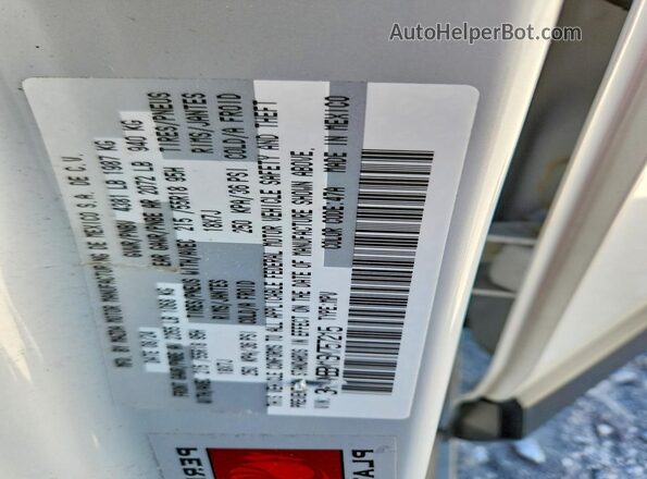 3MVDMBBM1SM757215 2025 MAZDA CX-30 Gray VIN կոդի պիտակի տեսք