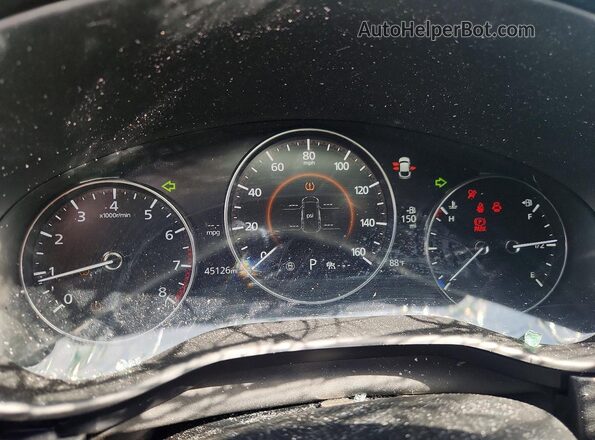 3MVDMBBM4PM555993 2023 MAZDA CX-30 White Vista del cuadro de instrumentos