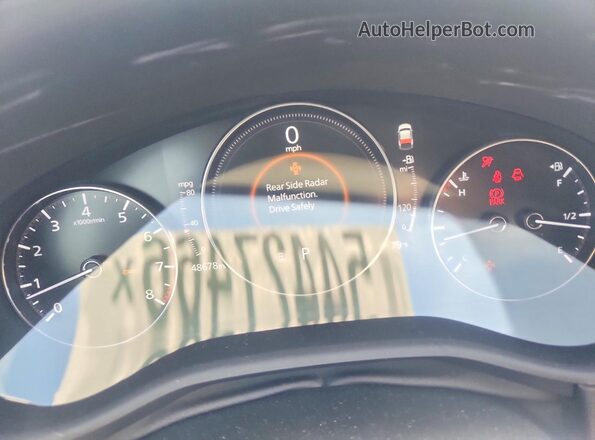 3MVDMBBM5PM521254 2023 MAZDA CX-30 Черный Вид щитка приборов