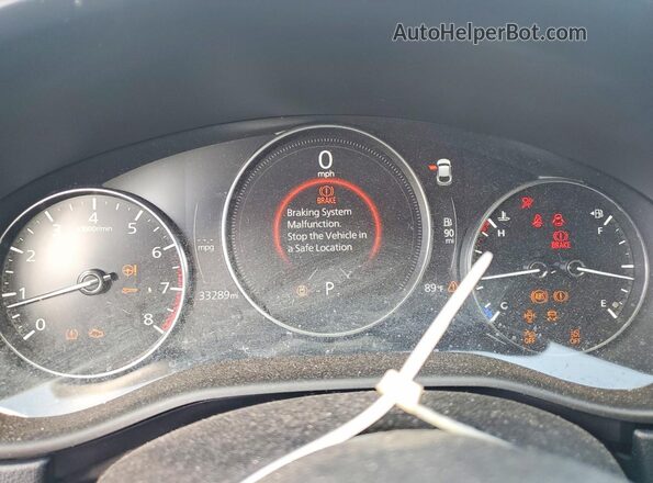 3MVDMBBM5SM750316 2025 MAZDA CX-30 Красный Вид щитка приборов