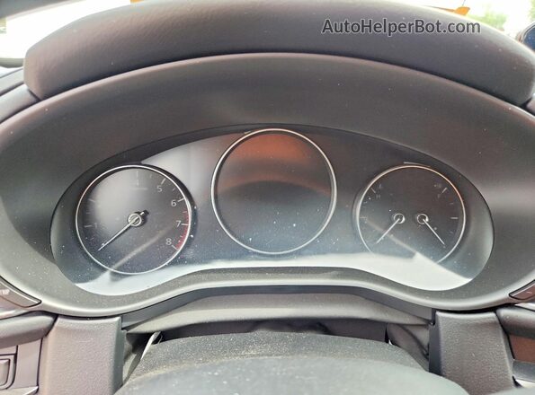 3MVDMBBM5SM861187 2025 MAZDA CX-30 White Вид щитка приладів