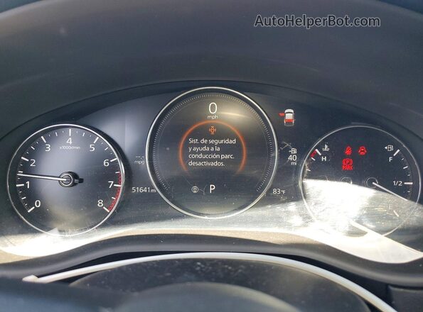 3MVDMBBM6PM508576 2023 MAZDA CX-30 Black Instrument cluster view