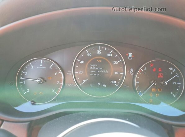 3MVDMBBM7PM574425 2023 MAZDA CX-30 Tan ხელსაწყოთა პანელის ხედი