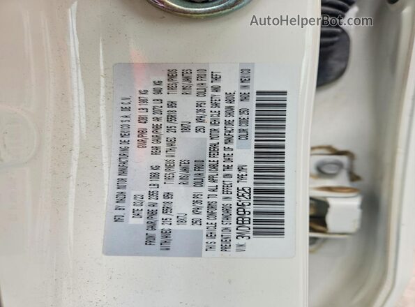3MVDMBBM9PM512525 2023 MAZDA CX-30 Белый Вид наклейки с VIN-кодом