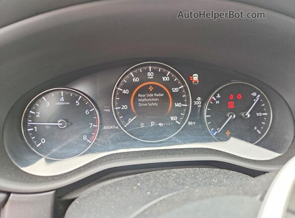 3MVDMBBM9PM528885 2023 MAZDA CX-30 Black Սարքավորումների վահանակի տեսք