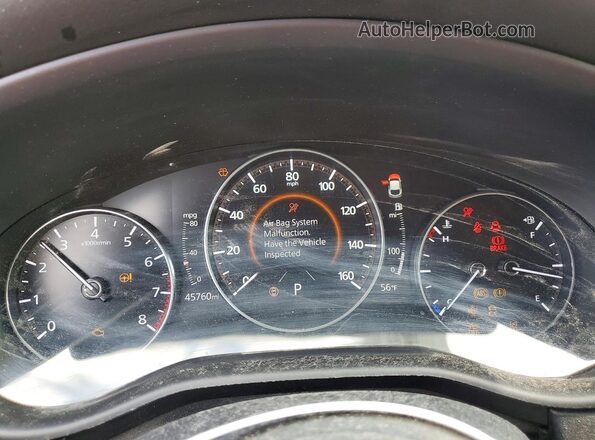 3MVDMBBM9RM636877 2024 MAZDA CX-30 Red Instrument cluster view