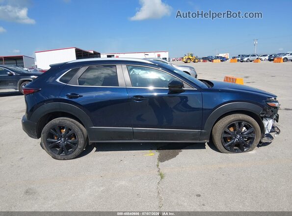 3MVDMBBM9SM755695 2025 MAZDA CX-30 Blue სალონის 360-გრადუსიანი ხედი