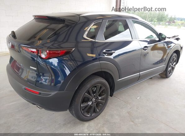 3MVDMBBMXSM839900 2025 MAZDA CX-30 Синий Задняя правая четверть