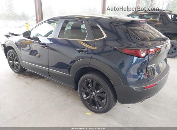 3MVDMBBMXSM839900 2025 MAZDA CX-30 Синий Задняя левая четверть