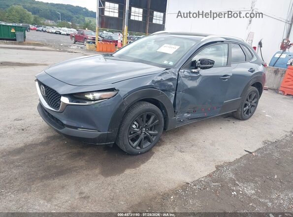 3MVDMBCL0TM147216 2026 MAZDA CX-30 Blue წინა მარცხენა ხედი სამი მეოთხედიდან