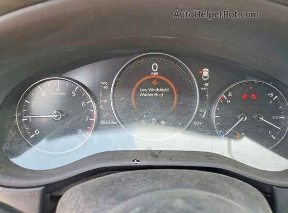 3MVDMBCL1MM263588 2021 MAZDA CX-30 Black Instrument cluster view