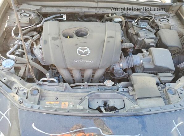 3MVDMBCL1MM263588 2021 MAZDA CX-30 Black Rear interior view