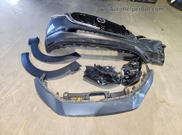 3MVDMBCL2NM412205 2022 MAZDA CX-30 Blue VIN კოდის სტიკერის ხედი