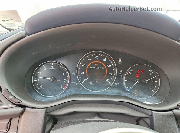 3MVDMBCL3MM227322 2021 MAZDA CX-30 Black Սարքավորումների վահանակի տեսք