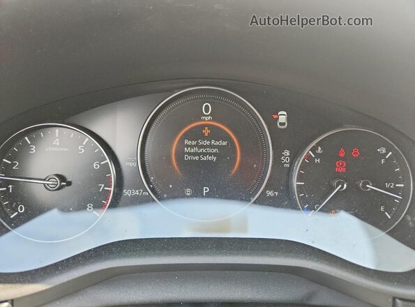 3MVDMBCL4NM419673 2022 MAZDA CX-30 Gray Widok zestawu wskaźników