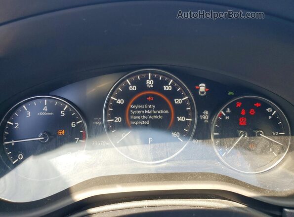 3MVDMBCL4NM425876 2022 MAZDA CX-30 Black Вид щитка приладів