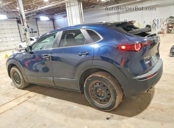 3MVDMBCL4NM434464 2022 MAZDA CX-30 Blue Rear left