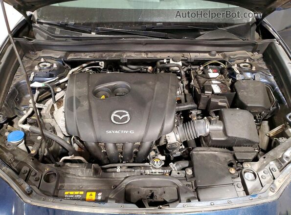 3MVDMBCL4NM434464 2022 MAZDA CX-30 Blue Engine compartment view