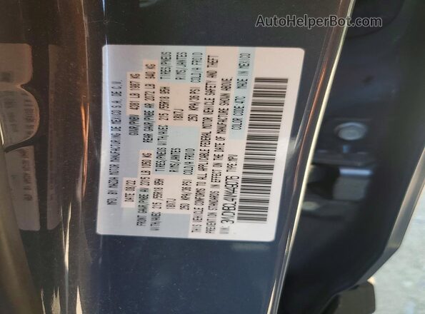 3MVDMBCL4NM449076 2022 MAZDA CX-30 Blue VIN კოდის სტიკერის ხედი