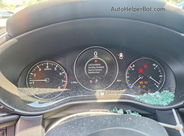 3MVDMBCL4TM114090 2026 MAZDA CX-30 Black Вид щитка приладів