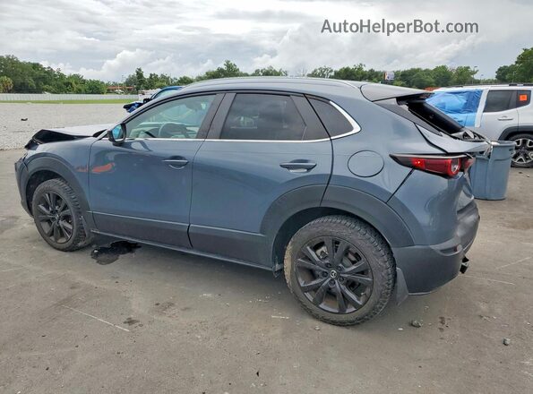 3MVDMBCL6NM434126 2022 MAZDA CX-30 Blue Rear left