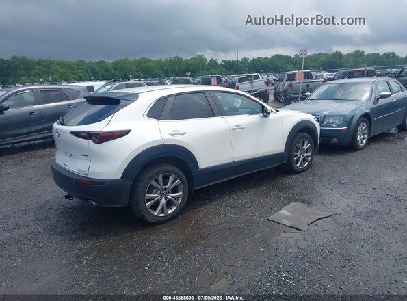3MVDMBCL8MM258985 2021 MAZDA CX-30 White Trasero derecho