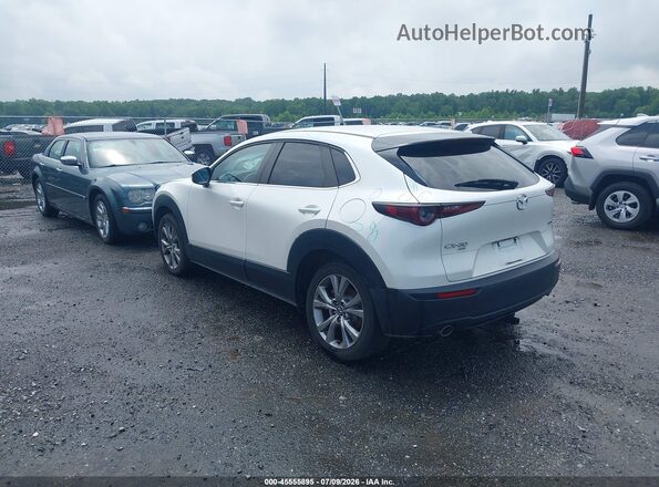 3MVDMBCL8MM258985 2021 MAZDA CX-30 White Trasero izquierdo