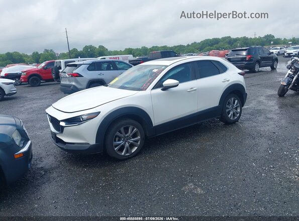 3MVDMBCL8MM258985 2021 MAZDA CX-30 White Vista tres cuartos delantera izquierda