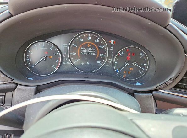 3MVDMBCL8NM424892 2022 MAZDA CX-30 Красный Вид щитка приборов