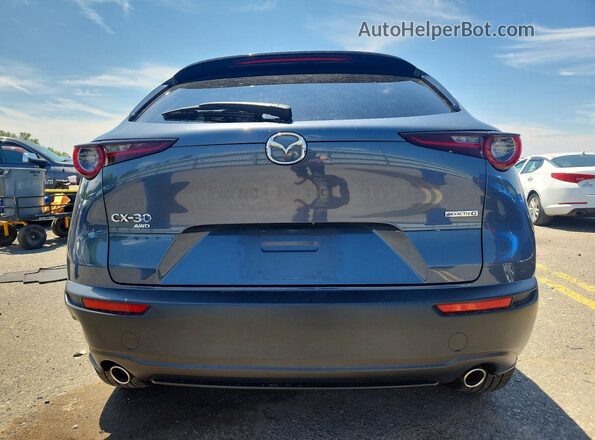 3MVDMBCL8NM429705 2022 MAZDA CX-30 Gray Widok z tyłu